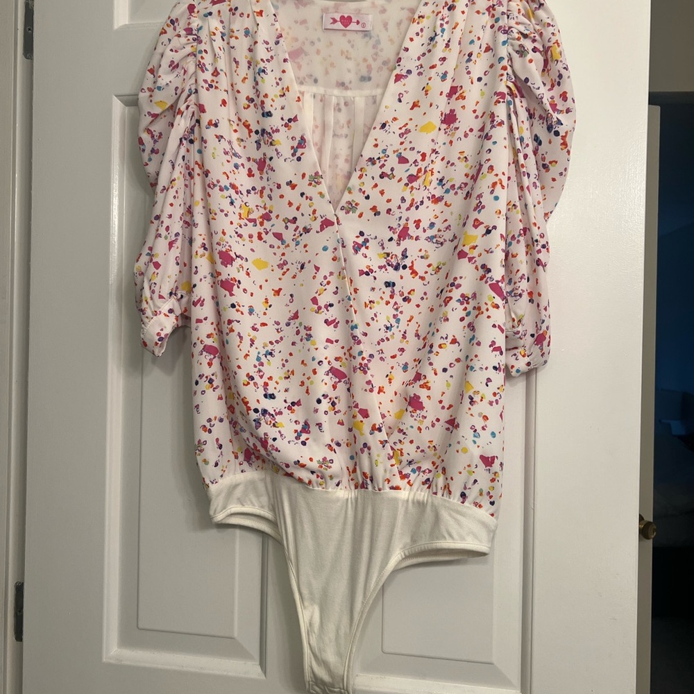Floral Print Bodysuit